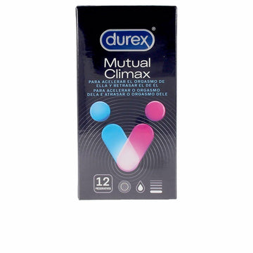DUREX-Preservativos MUTUAL CLIMAX 12 unidades-DrShampoo - Perfumaria e Cosmética Imagem principal do produto