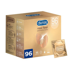 DUREX-REAL FEEL skin on skin condoms 96 units-DrShampoo - Perfumaria e Cosmética