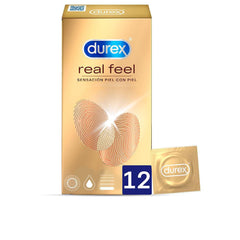 DUREX-REAL FEEL skin to skin condoms 12 u-DrShampoo - Perfumaria e Cosmética