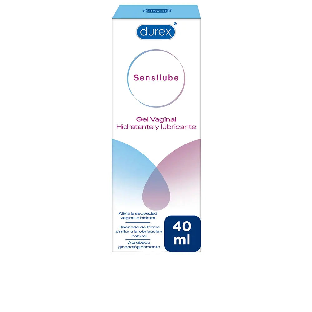 DUREX-SENSILUBE moisturizing and lubricating vaginal gel 40 ml-DrShampoo - Perfumaria e Cosmética