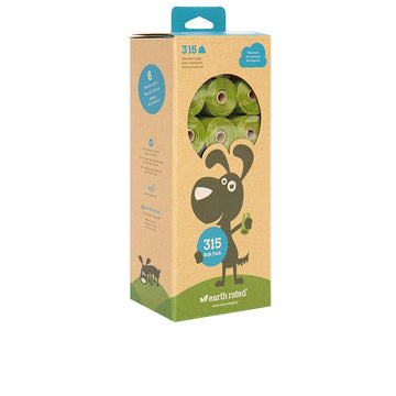 EARTH RATED-PET BAG ROLLS refil sem perfume 21x15 unidades-DrShampoo - Perfumaria e Cosmética Image principale du produit