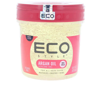 ECO STYLER-Gel modelador ECO STYLER óleo de argan 473 ml-DrShampoo - Perfumaria e Cosmética