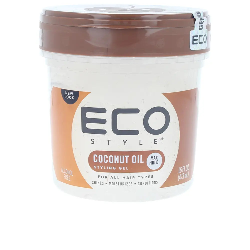 ECO STYLER-Gel modelador ECO STYLER óleo de coco 473 ml-DrShampoo - Perfumaria e Cosmética