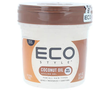ECO STYLER-Gel modelador ECO STYLER óleo de coco 473 ml-DrShampoo - Perfumaria e Cosmética Imagem principal do produto