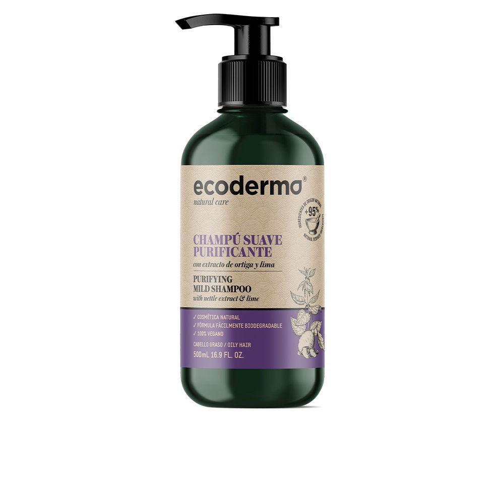 ECODERMA-SHAMPOO cabelos oleosos 500ml-DrShampoo - Perfumaria e Cosmética