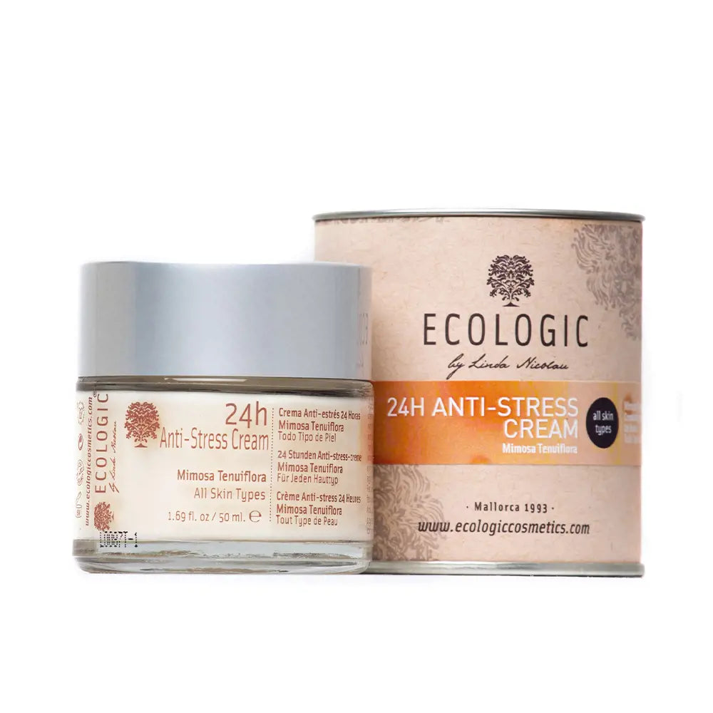 ECOLOGIC COSMETICS-creme antiestresse 24h 50 ml-DrShampoo - Perfumaria e Cosmética