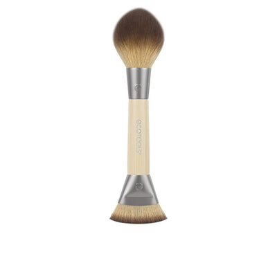 ECOTOOLS-Pincel Duo SCULPT + BRONZE para Contorno e Bronzer (1 unidade)-DrShampoo - Perfumaria e Cosmética