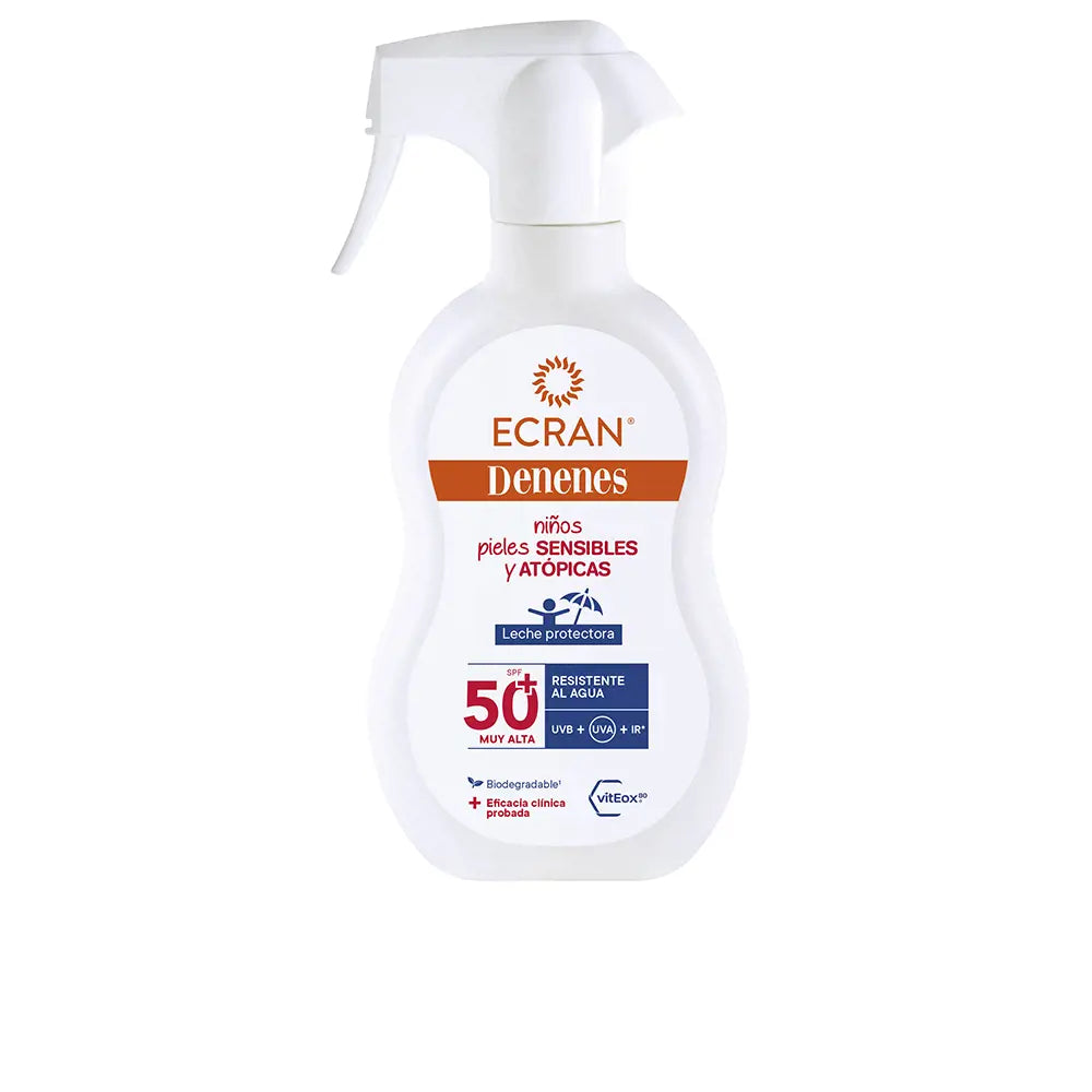 ECRAN-ECRAN DENENES SENSITIVE loção protetora SPF50+ pistola 270 ml-DrShampoo - Perfumaria e Cosmética