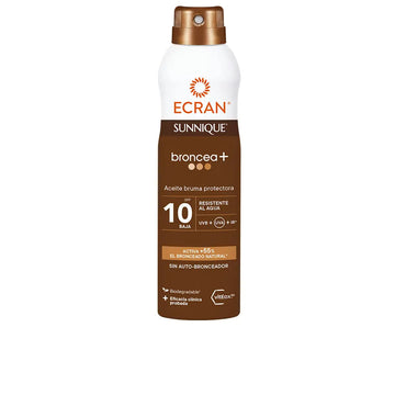 ECRAN-ECRAN SUNNIQUE BRONCE+ óleo de névoa SPF10 250 ml-DrShampoo - Perfumaria e Cosmética Imagen principal del producto