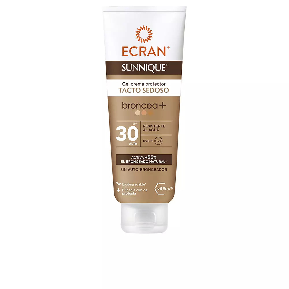 ECRAN-ECRAN SUNNIQUE BRONCEA+ gel-creme SPF30 250 ml-DrShampoo - Perfumaria e Cosmética