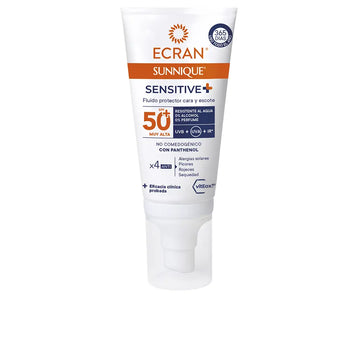 ECRAN-ECRAN SUNNIQUE SENSITIVE facial FPS50+ 50 ml.-DrShampoo - Perfumaria e Cosmética Imagen principal del producto