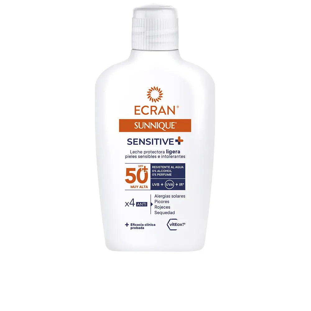 ECRAN-ECRAN SUNNIQUE SENSITIVE leite SPF50+ 200 ml.-DrShampoo - Perfumaria e Cosmética