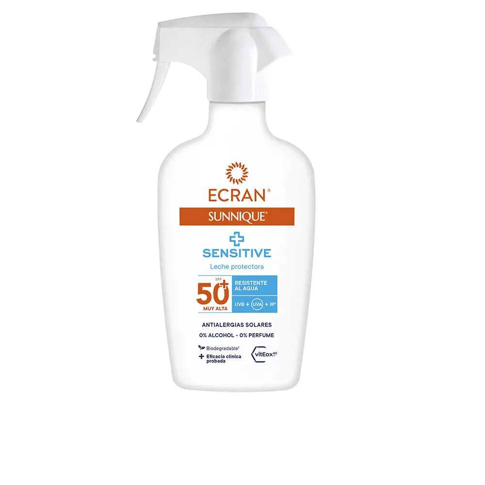 ECRAN-ECRAN SUNNIQUE SENSITIVE pistola spray FPS50+ 270 ml-DrShampoo - Perfumaria e Cosmética