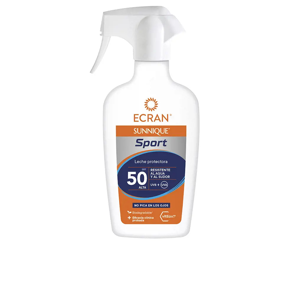 ECRAN-ECRAN SUNNIQUE SPORT Milk Protect Pistola SPF50 270 ml-DrShampoo - Perfumaria e Cosmética