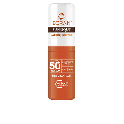 ECRAN-ECRAN SUNNIQUE protetor labial e facial em bastão FPS 50+ 8 ml-DrShampoo - Perfumaria e Cosmética