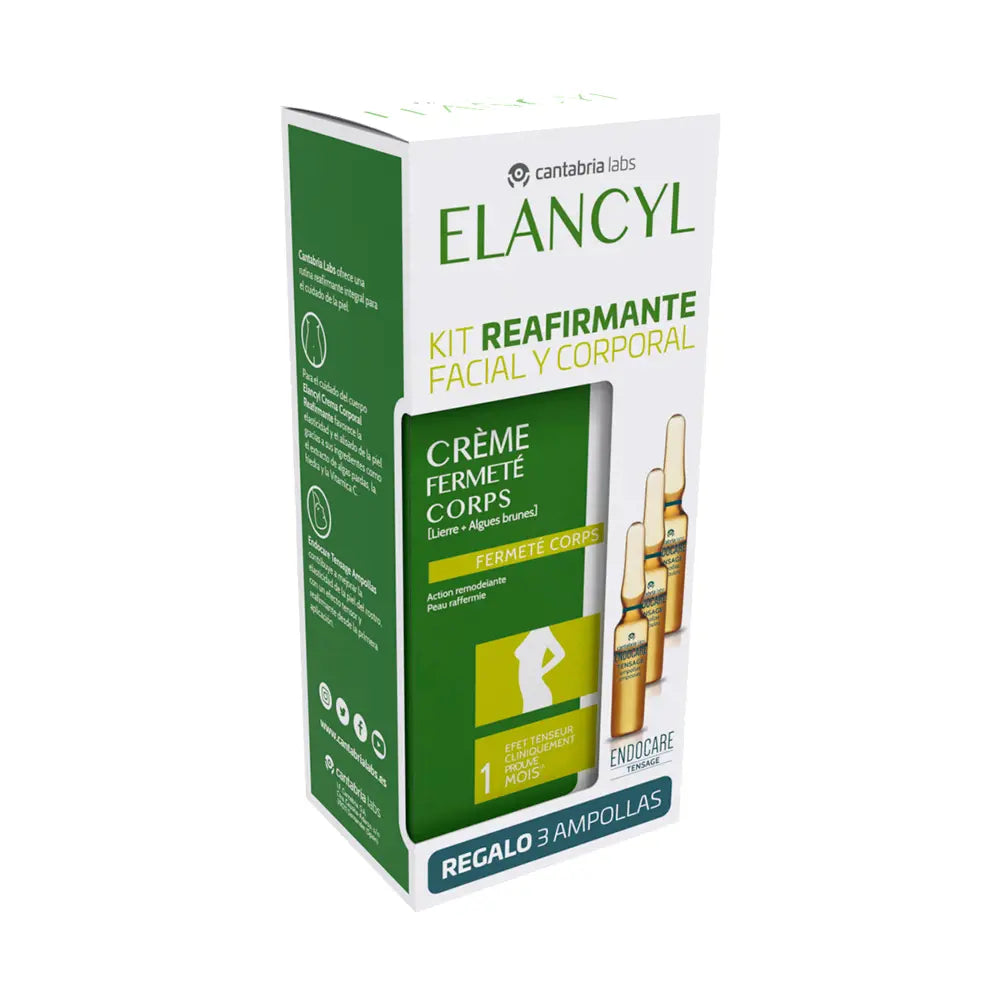 ELANCYL-LOTE DE FIRMADOR FACIAL E CORPORAL 4 pçs-DrShampoo - Perfumaria e Cosmética