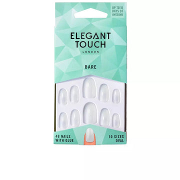 ELEGANT TOUCH-TOTALMENTE BARE 48 unhas com cola oval-DrShampoo - Perfumaria e Cosmética Imagem principal do produto