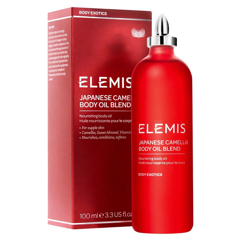 ELEMIS-Óleo corporal em mistura de camélia japonesa 100 ml.-DrShampoo - Perfumaria e Cosmética