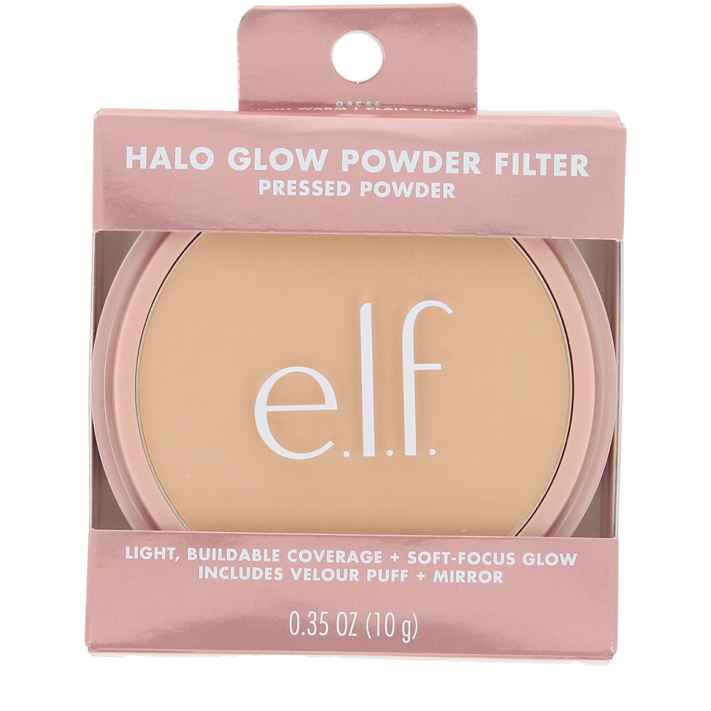 ELF COSMETICS-Maquilhagem em pó HALO GLOW Light Warm 10 gr.-DrShampoo - Perfumaria e Cosmética