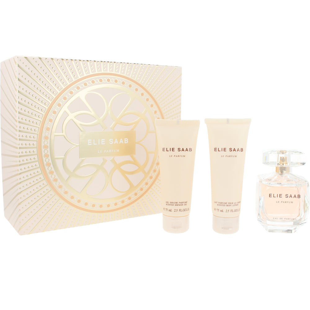 ELIE SAAB-ELIE SAAB LE PARFUM CONJUNTO 3 peças.-DrShampoo - Perfumaria e Cosmética