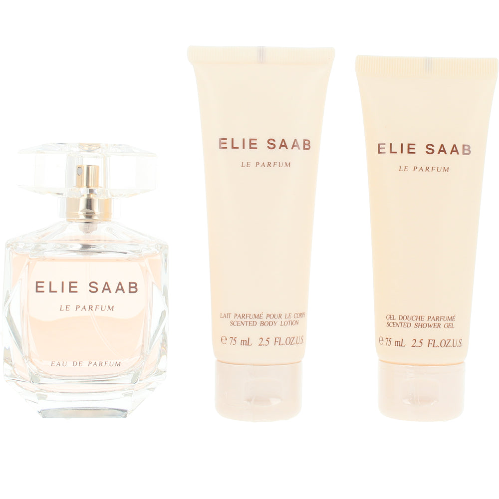 ELIE SAAB-ELIE SAAB LE PARFUM CONJUNTO 3 peças.-DrShampoo - Perfumaria e Cosmética
