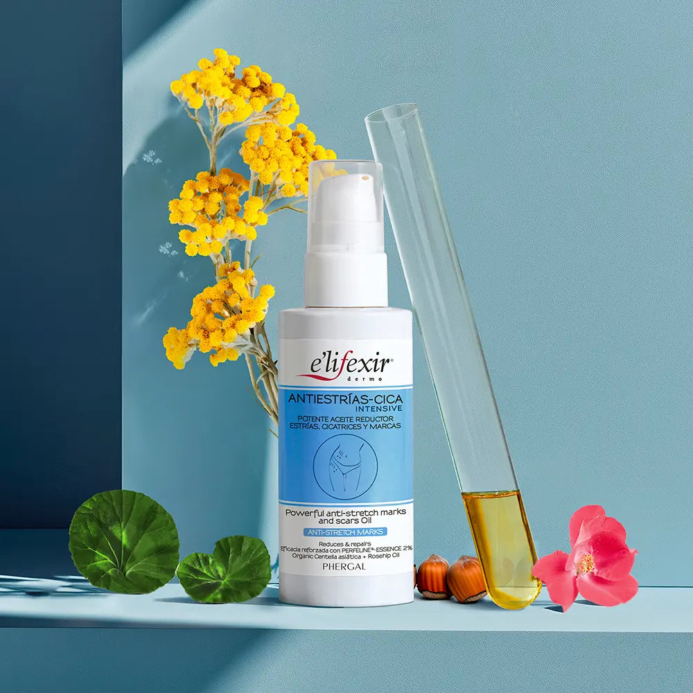 E'LIFEXIR-ANTIESTRÍAS CICA INTENSIVE aceite reductor estrías y cicatrices 100 ml-DrShampoo - Perfumaria e Cosmética