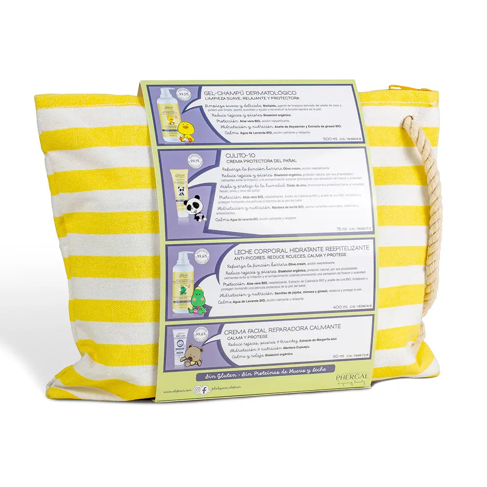 E'LIFEXIR-BABY CARE PARA PIEL SENSIBLE ESTUCHE 5 pz-DrShampoo - Perfumaria e Cosmética
