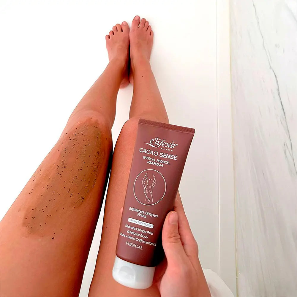 E'LIFEXIR-Cacao Sense Exfoliante Reductor y Reafirmante 200 ml-DrShampoo - Perfumaria e Cosmética