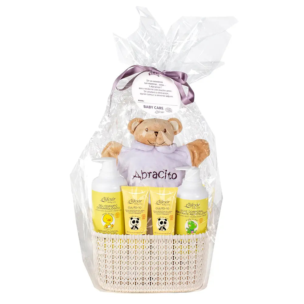E'LIFEXIR-Cesto de Cuidados para Bebé para Pele Sensível Caixa 6 pcs.-DrShampoo - Perfumaria e Cosmética
