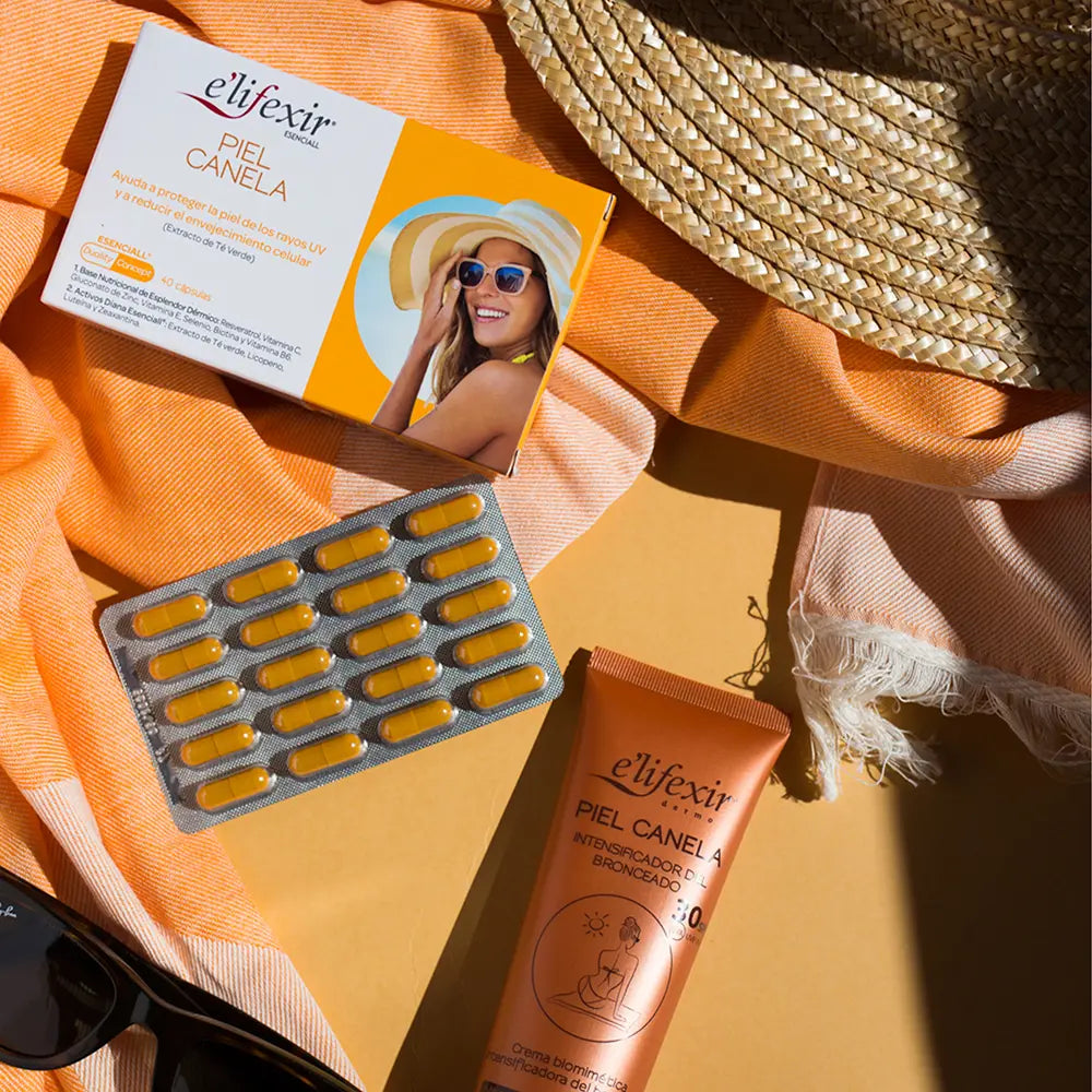 E'LIFEXIR-ESENCIALL piel canela cápsulas 80 u-DrShampoo - Perfumaria e Cosmética