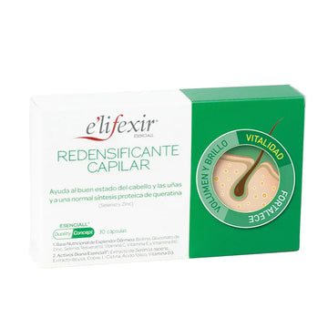 E'LIFEXIR-ESENCIALL redensificante capilar cápsulas 30 u-DrShampoo - Perfumaria e Cosmética Imagem principal do produto