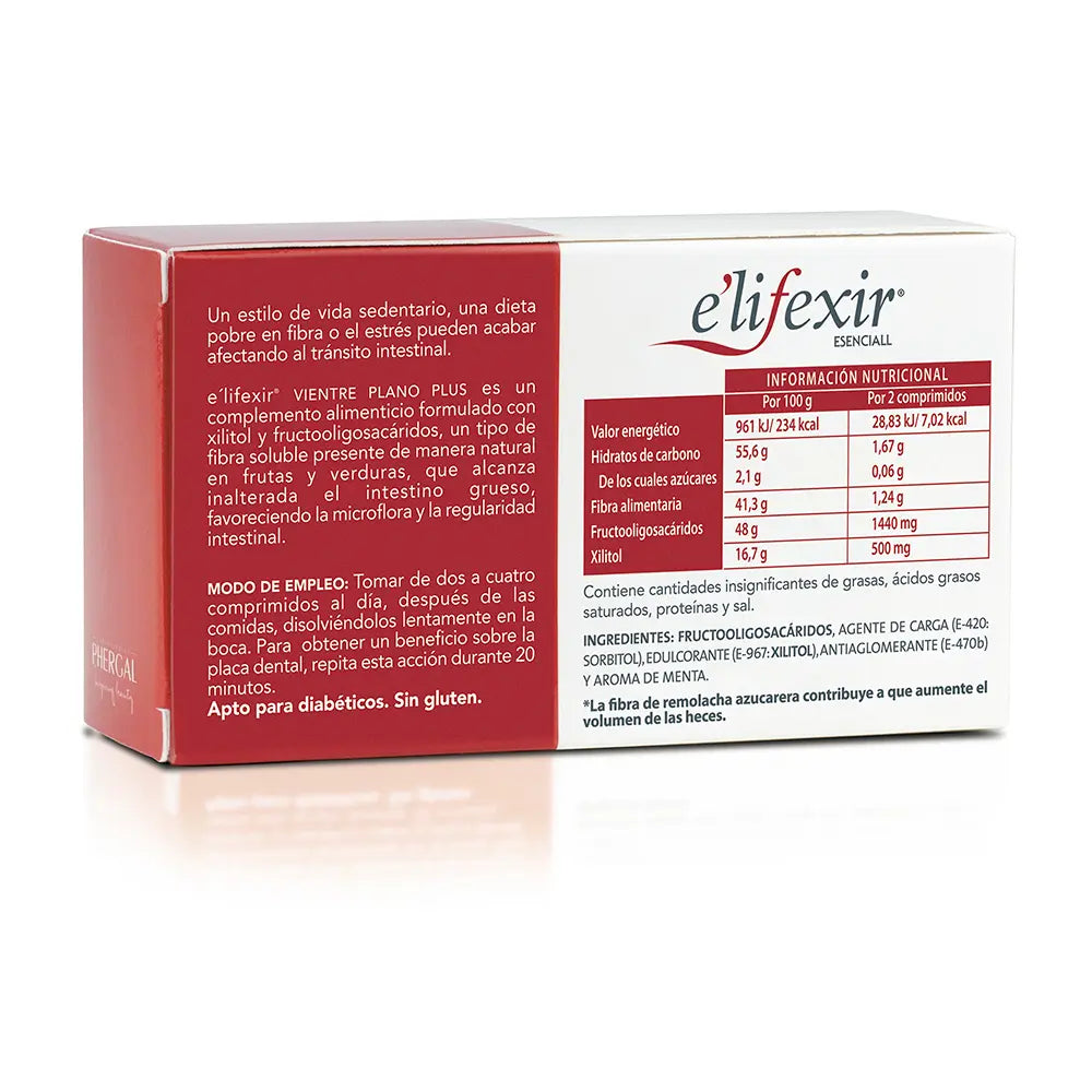 E'LIFEXIR-SALUD vientre plano plus comprimidos 64 unidades-DrShampoo - Perfumaria e Cosmética