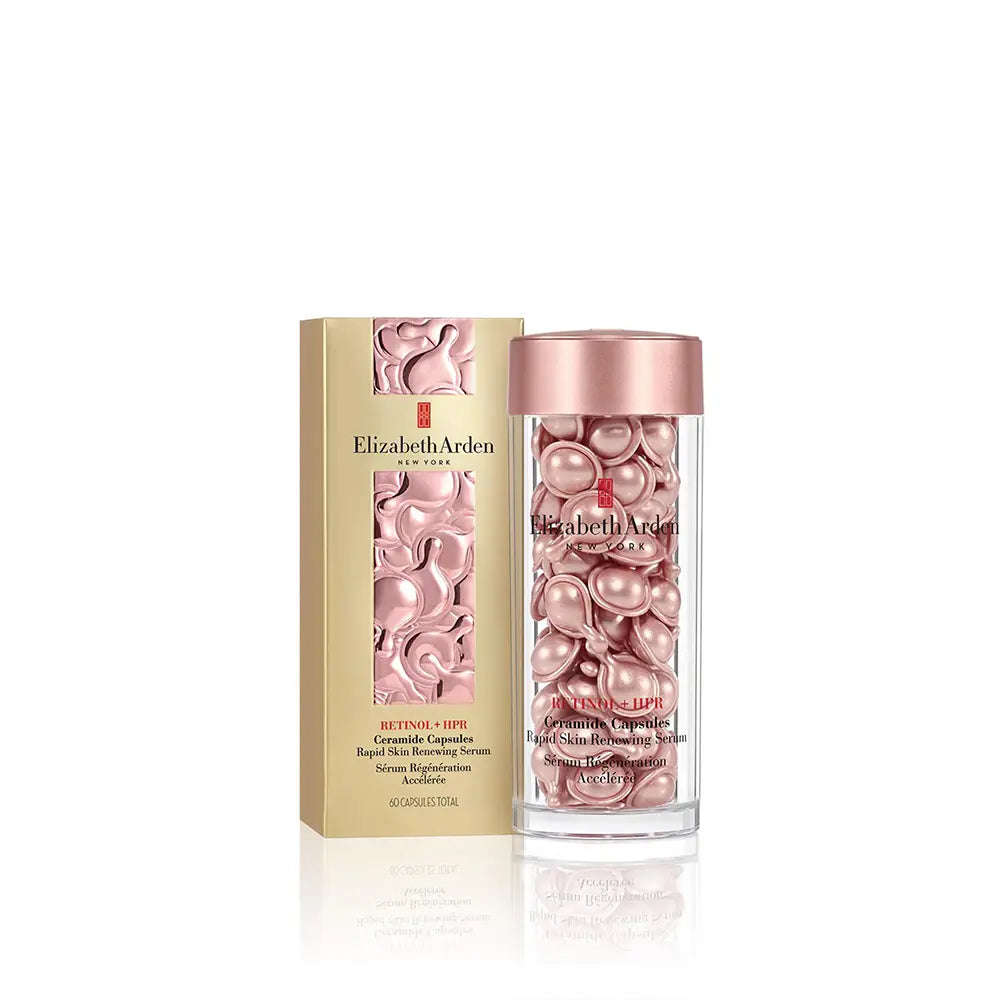 ELIZABETH ARDEN-Soro suavizante de rugas RETINOL + HPR em cápsulas 60 unidades-DrShampoo - Perfumaria e Cosmética