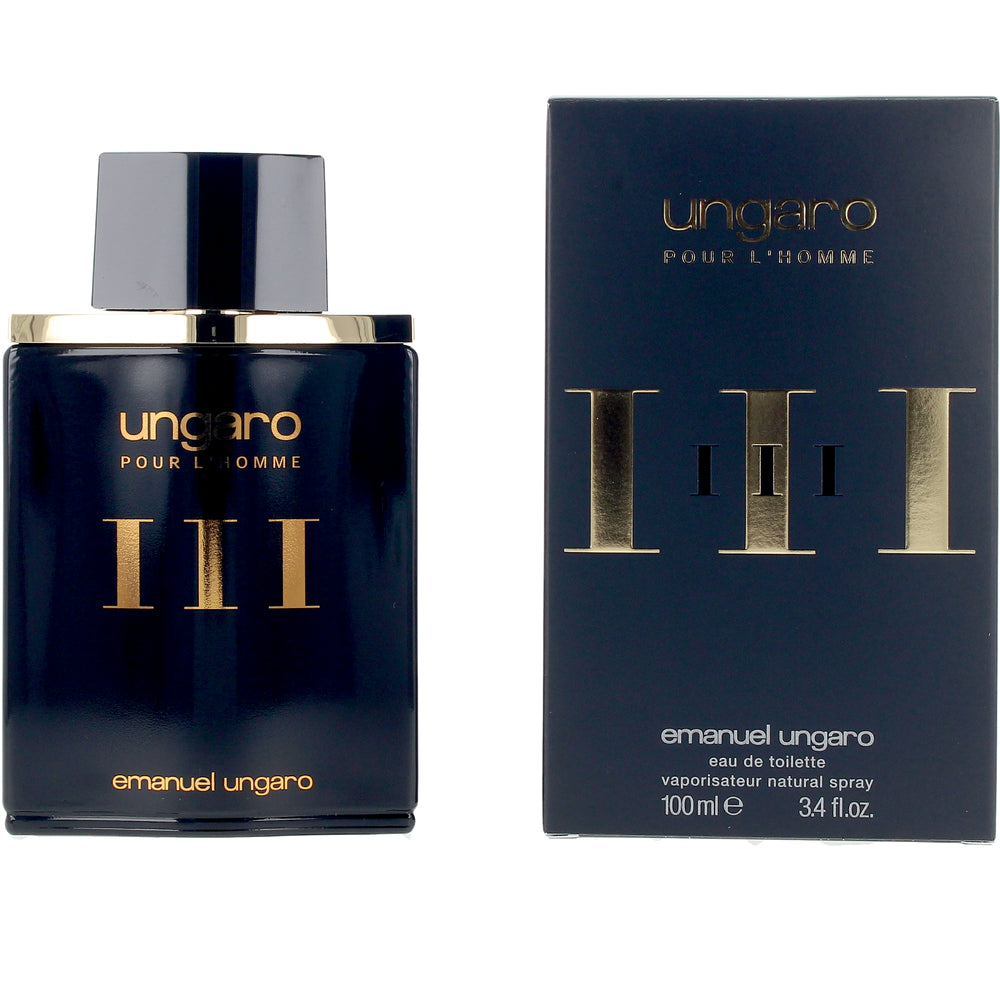 EMANUEL UNGARO-UNGARO POUR L'HOMME III edt vaporizador 100 ml.-DrShampoo - Perfumaria e Cosmética