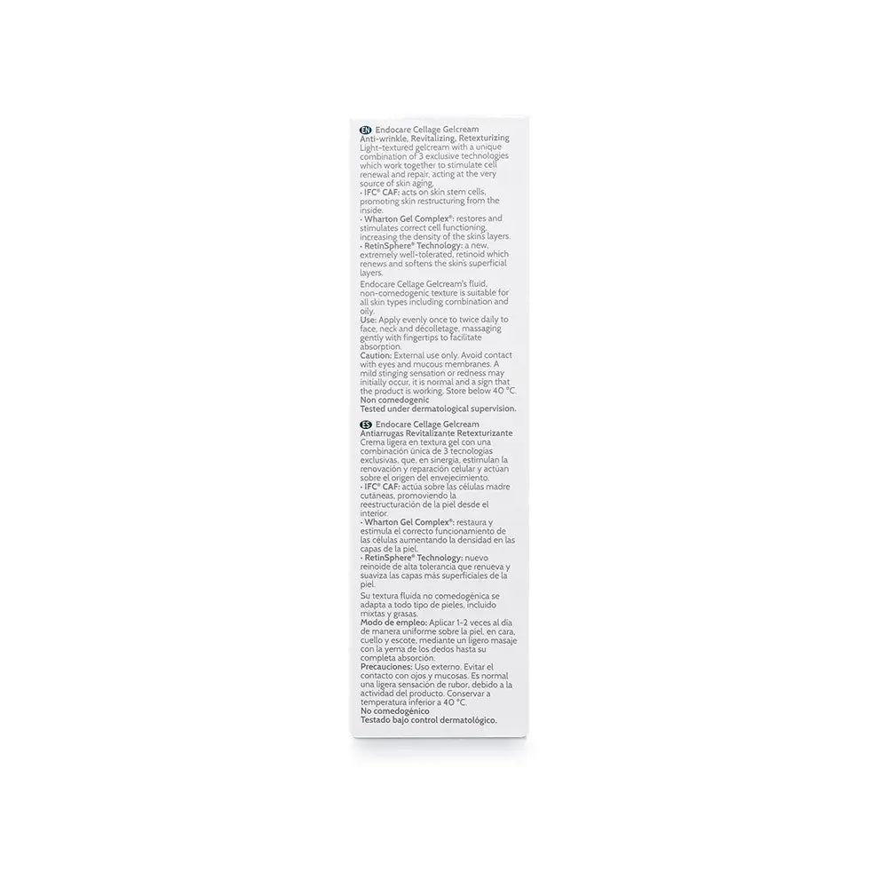 ENDOCARE-ENDOCARE CELLAGE gel-creme 50 ml-DrShampoo - Perfumaria e Cosmética