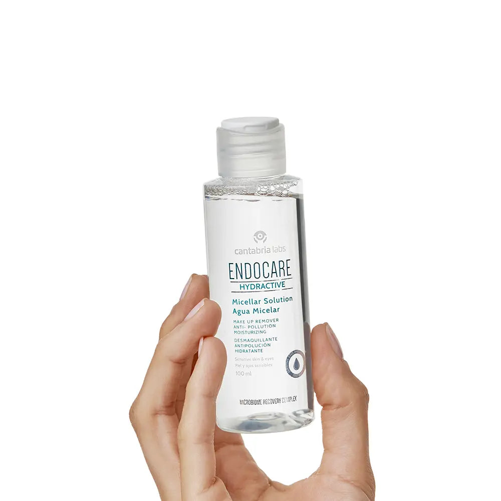 ENDOCARE-ENDOCARE HYDRACTIVE água micelar para pele e olhos sensíveis 100 ml-DrShampoo - Perfumaria e Cosmética