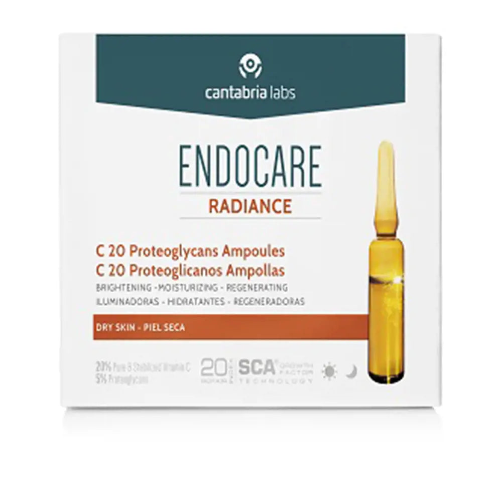ENDOCARE-RADIANCE C20 PROTEOGLICANOS sem óleo ampolas 30 x 2 ml-DrShampoo - Perfumaria e Cosmética Imagem principal do produto