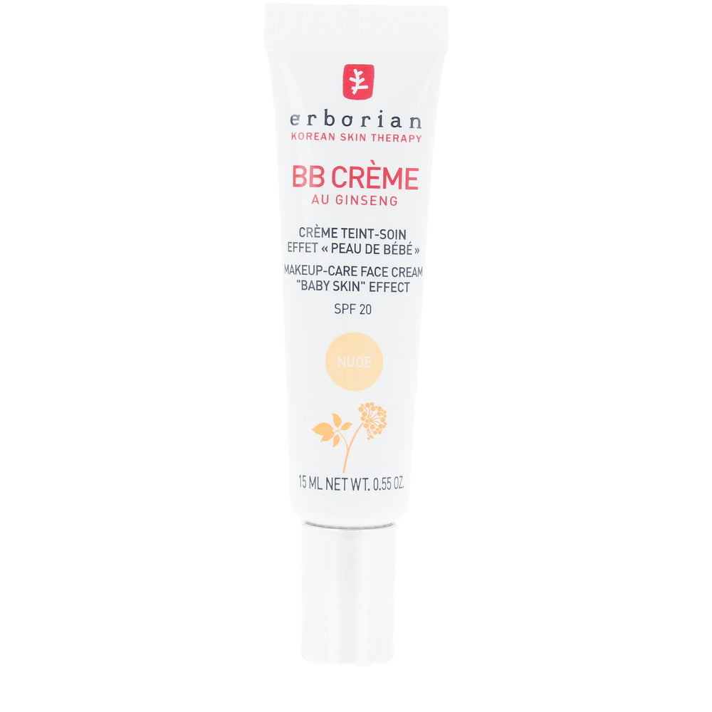 ERBORIAN-BB CRÈME AU GINSENG SPF20 #Nude 15 ml-DrShampoo - Perfumaria e Cosmética