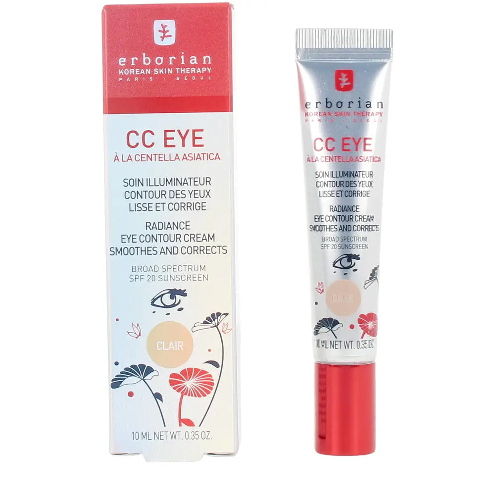 ERBORIAN-CC EYE À LA CENTELLA ASIATICA Iluminador de contorno de olhos #claro 10 ml-DrShampoo - Perfumaria e Cosmética