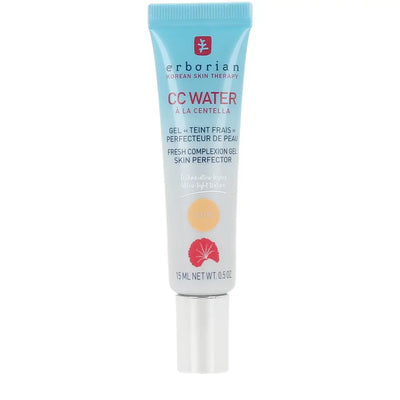 ERBORIAN-CC WATER À LA CENTELLA ASIATICA gel matificante refrescante #ouro 15 ml-DrShampoo - Perfumaria e Cosmética