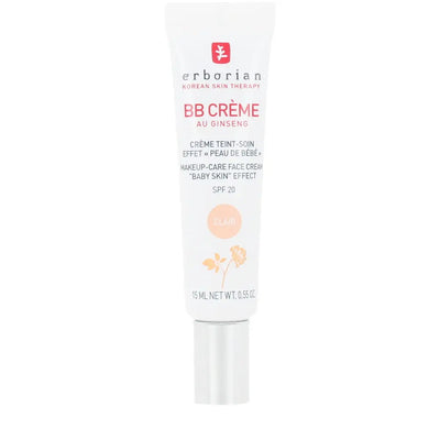 ERBORIAN-CREME BB Ginseng FPS20 claro 15 ml-DrShampoo - Perfumaria e Cosmética