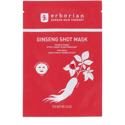 ERBORIAN-Máscara facial GINSENG SHOT 15 g-DrShampoo - Perfumaria e Cosmética