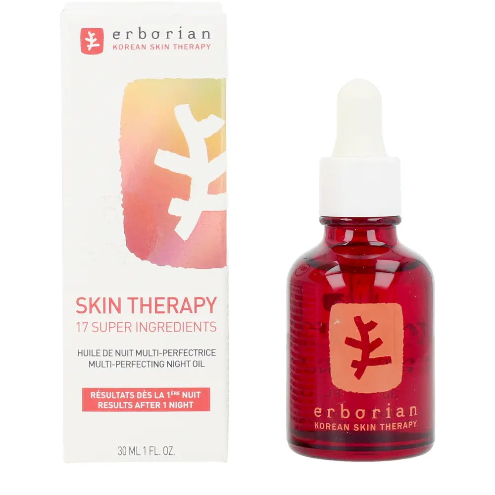 ERBORIAN-Óleo facial perfeccionador noturno SKIN THERAPY 30 ml.-DrShampoo - Perfumaria e Cosmética