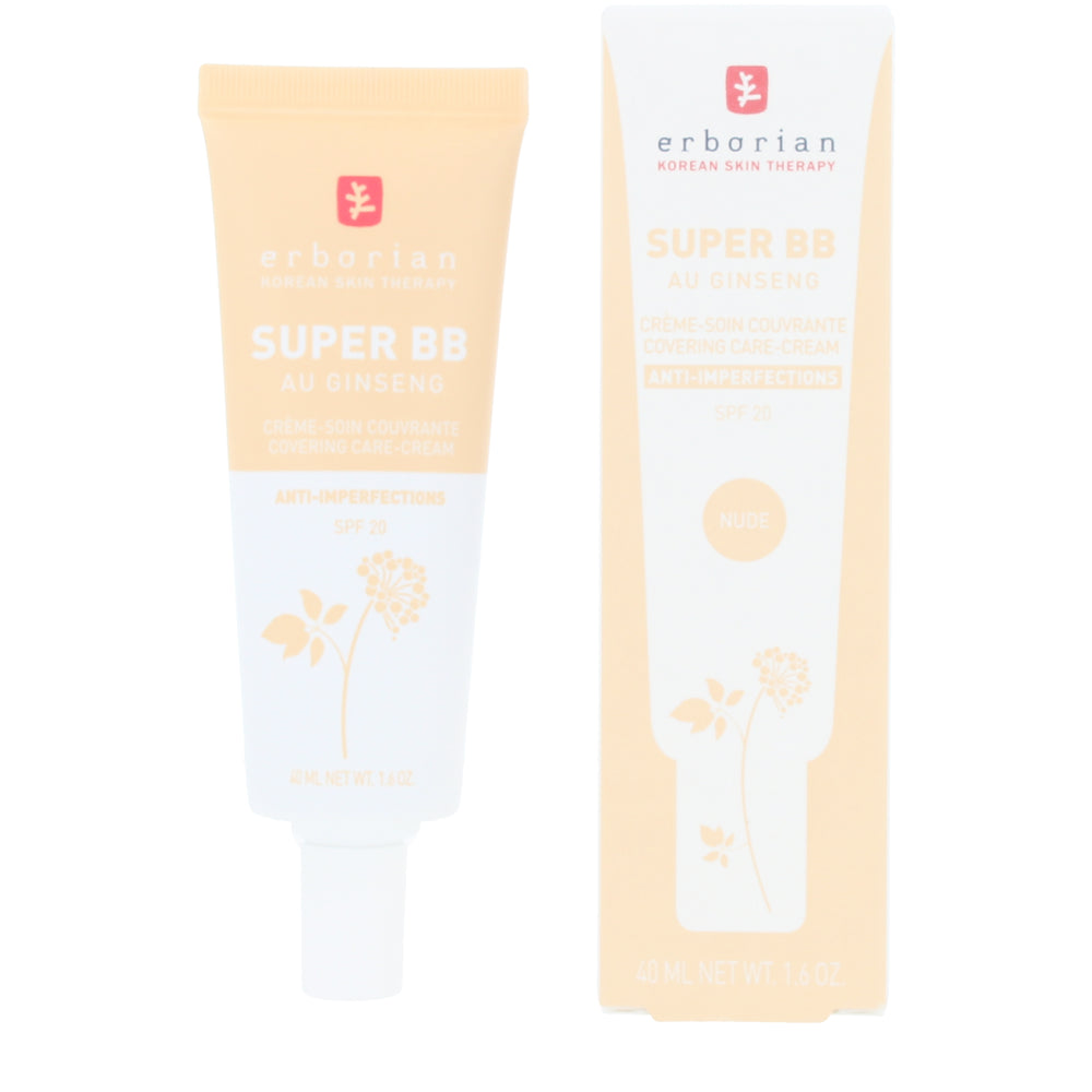 ERBORIAN-SUPER BB AU GINSENG creme anti-manchas FPS20 #Nude 40 ml-DrShampoo - Perfumaria e Cosmética