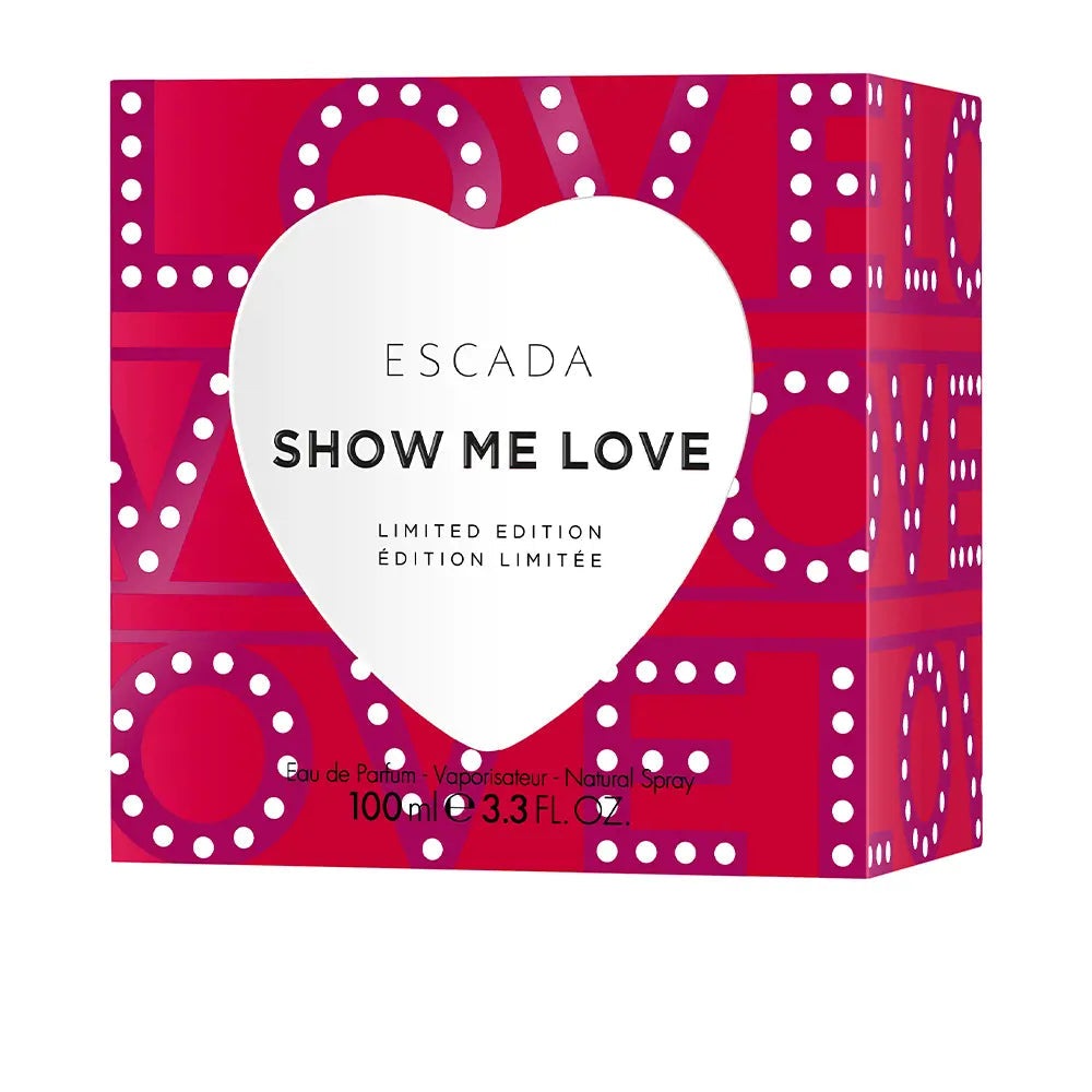 ESCADA-MOSTRE-ME AMOR edição limitada spray de eau de parfum 100 ml-DrShampoo - Perfumaria e Cosmética