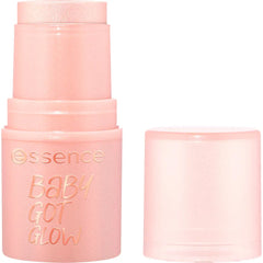ESSENCE-BABY GOT GLOW bastão iluminador 20 Rosy Glaze 55 g.-DrShampoo - Perfumaria e Cosmética