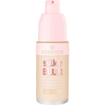 ESSENCE-Base de maquiagem de longa duração SILKY BLUR #100 30 ml-DrShampoo - Perfumaria e Cosmética