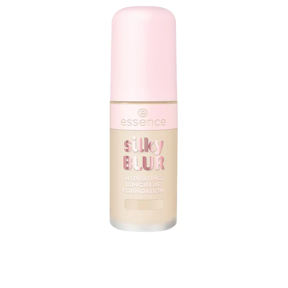 ESSENCE-Base de maquiagem de longa duração SILKY BLUR #100 30 ml-DrShampoo - Perfumaria e Cosmética