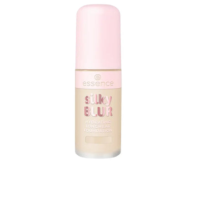 ESSENCE-Base de maquiagem de longa duração SILKY BLUR #100 30 ml-DrShampoo - Perfumaria e Cosmética