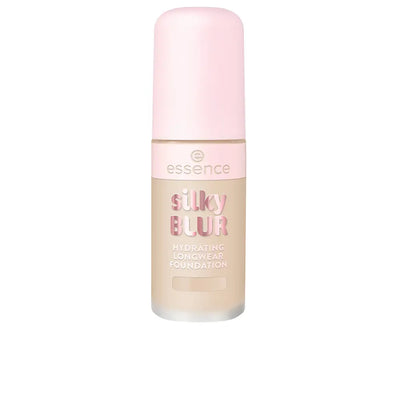 ESSENCE-Base de maquiagem de longa duração SILKY BLUR nº 110 30 ml-DrShampoo - Perfumaria e Cosmética